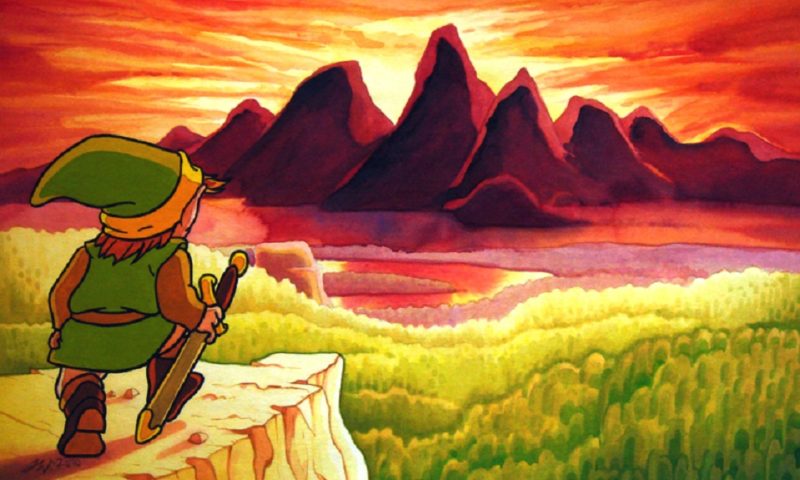 Legend of Zelda - Landscape Artwork